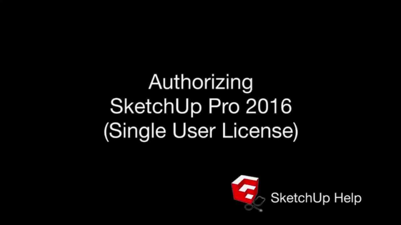 sketchup 2016 serial number